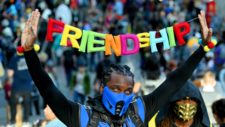 Oh, thank god, the new <i>Mortal Kombat</i> movie is all about "family"
